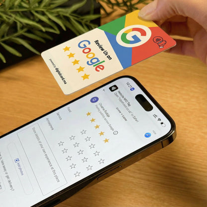 بطاقة تقييمات جوجل